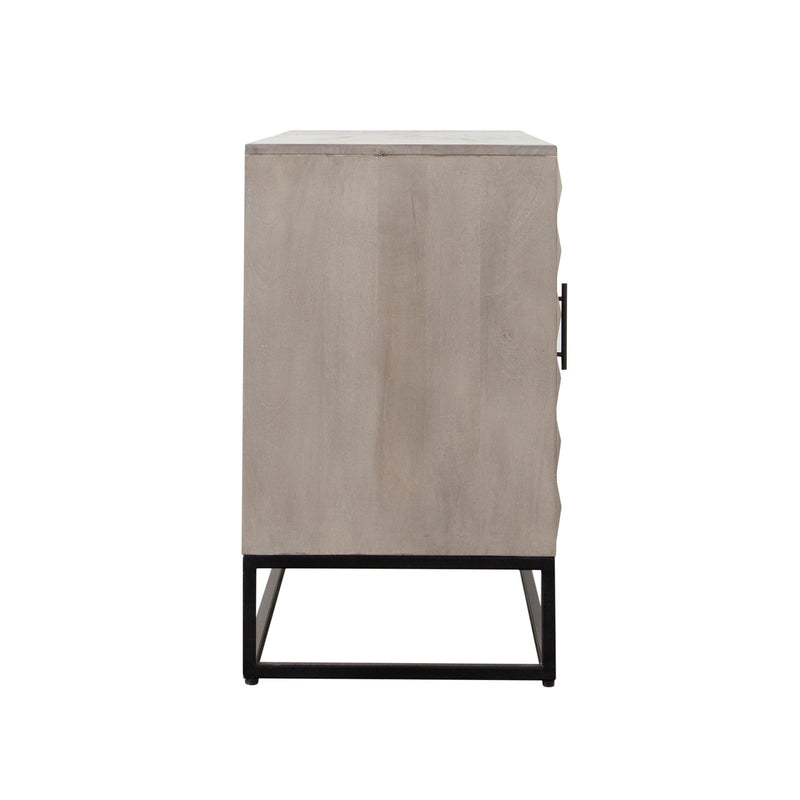 Madera 3-Drawer/2-Door Solid Wood Dresser