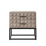 Madera 2-Drawer Solid Wood Accent Table