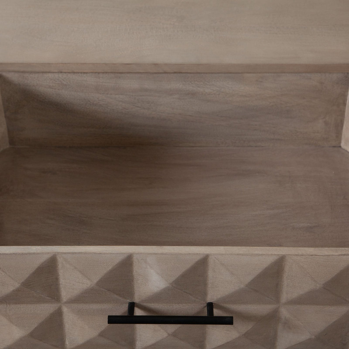 Madera 2-Drawer Solid Wood Accent Table