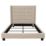 Madison Ave Tufted Wing Queen Bed