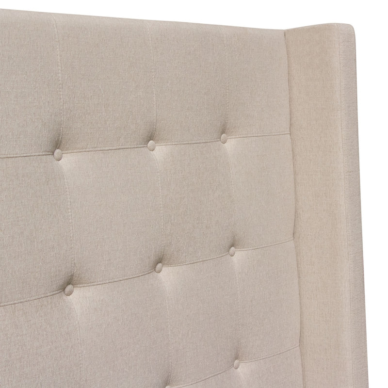 Madison Ave Tufted Wing Queen Bed