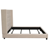 Madison Ave Tufted Wing Queen Bed