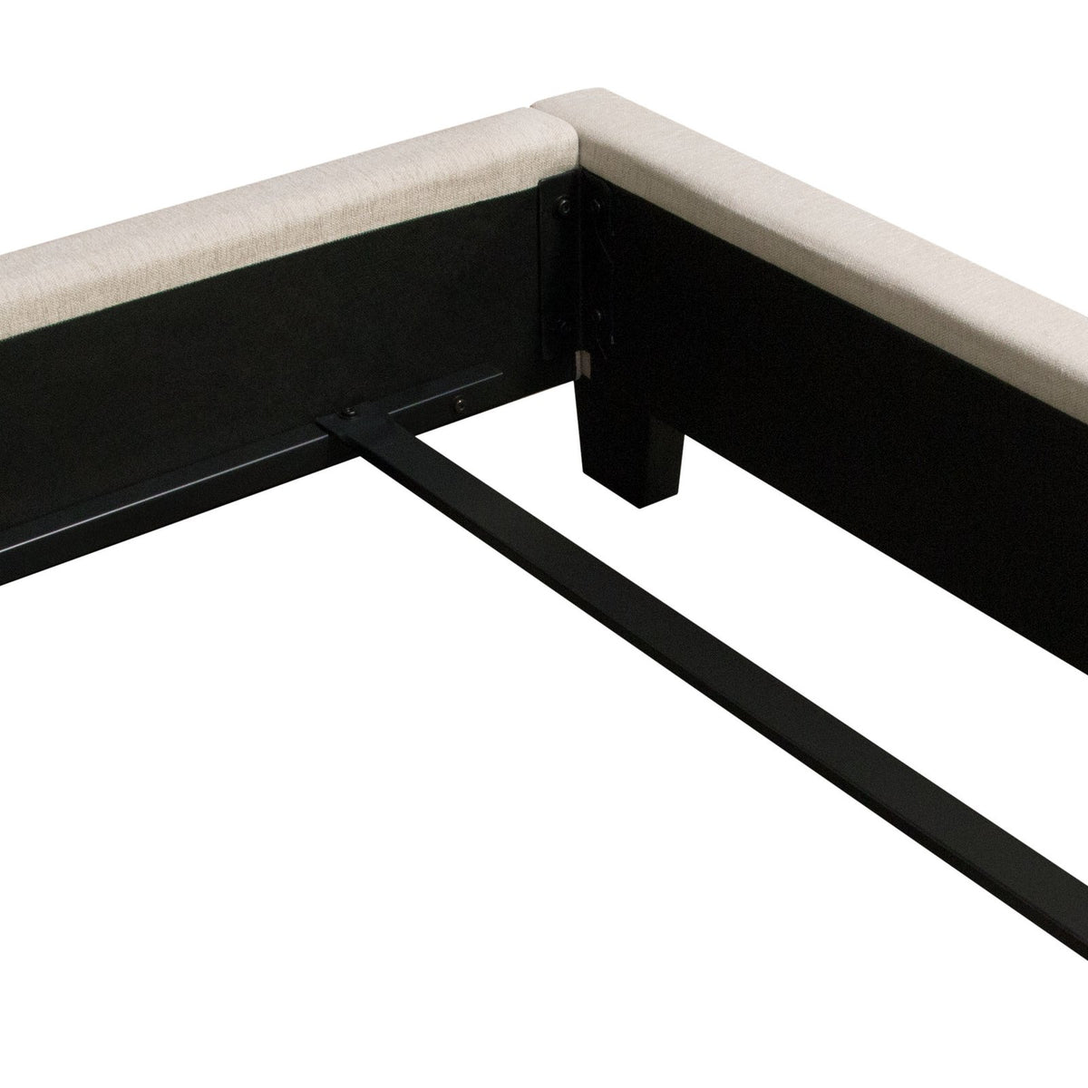 Madison Ave Tufted Wing Queen Bed