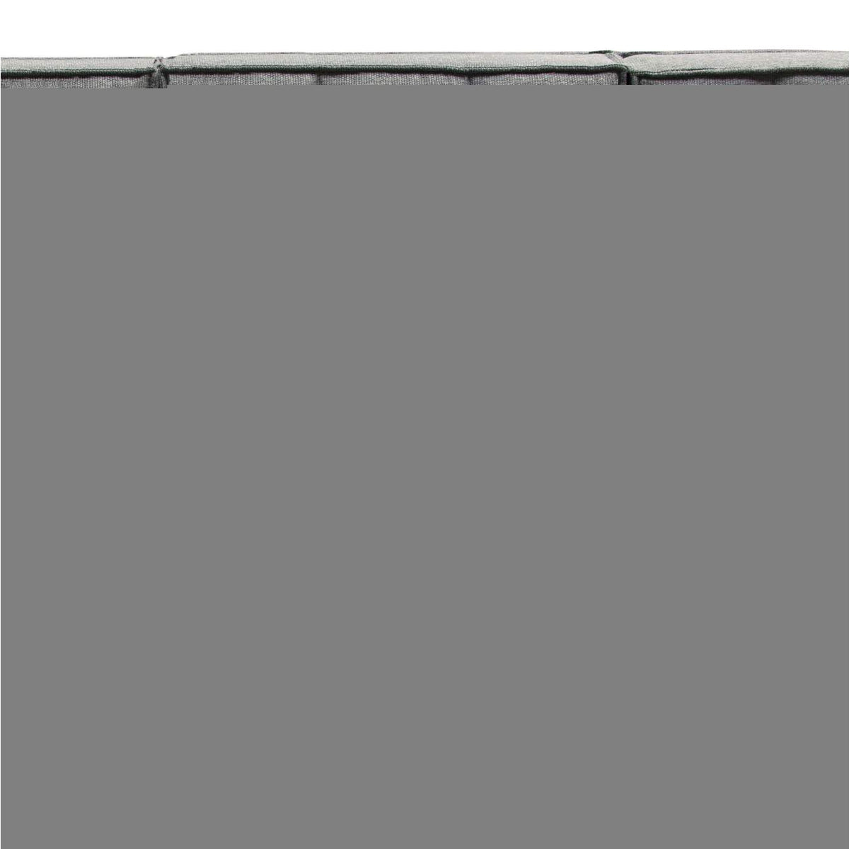 MARSHALL5PCGR Marshall 5pc Corner Modular Sectional W/ Scooped Seat In Grey Fabric