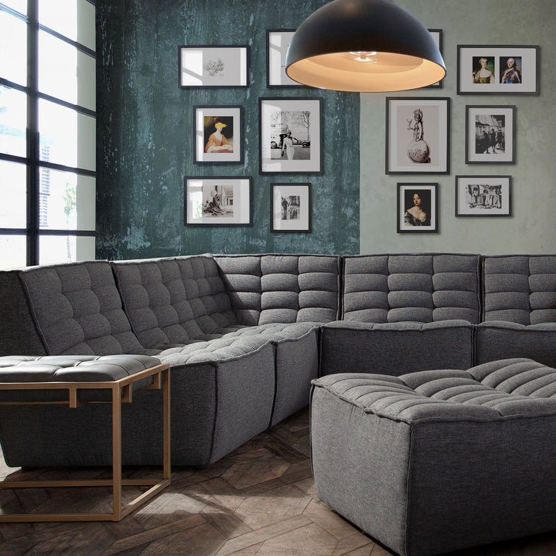 Marshall Scooped Seat Armless Chair