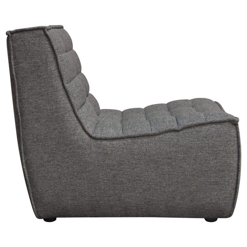 Marshall Scooped Seat Armless Chair