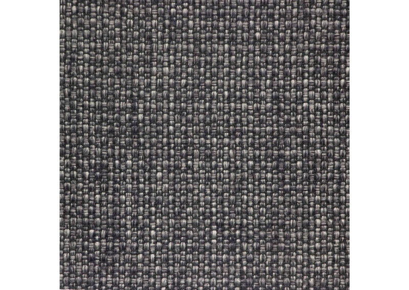 MARSHALLOTGR Marshall Scooped Seat Ottoman In Grey Fabric