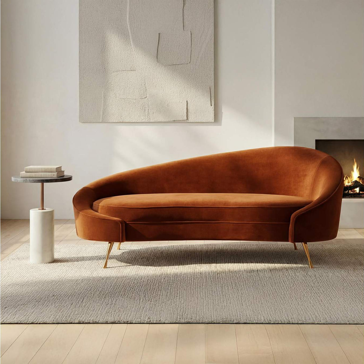 ME-1053-12 Abigail Chaise Umber