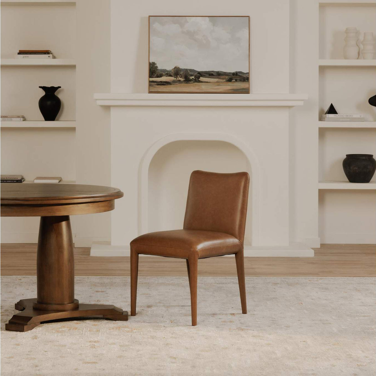 ME-1062-03 Calla Dining Chair Brown - Set Of Two