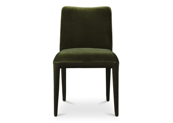 ME-1062-27 Calla Dining Chair Green Velvet - Set Of Two