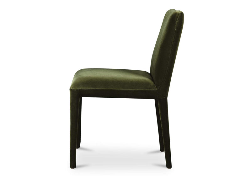 ME-1062-27 Calla Dining Chair Green Velvet - Set Of Two