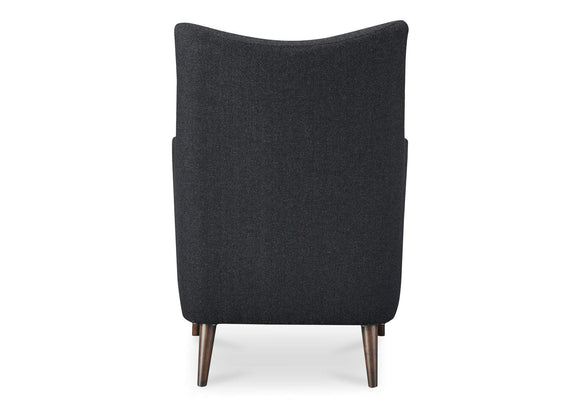 ME-1066-07 Fisher Armchair Wool Blend Charcoal