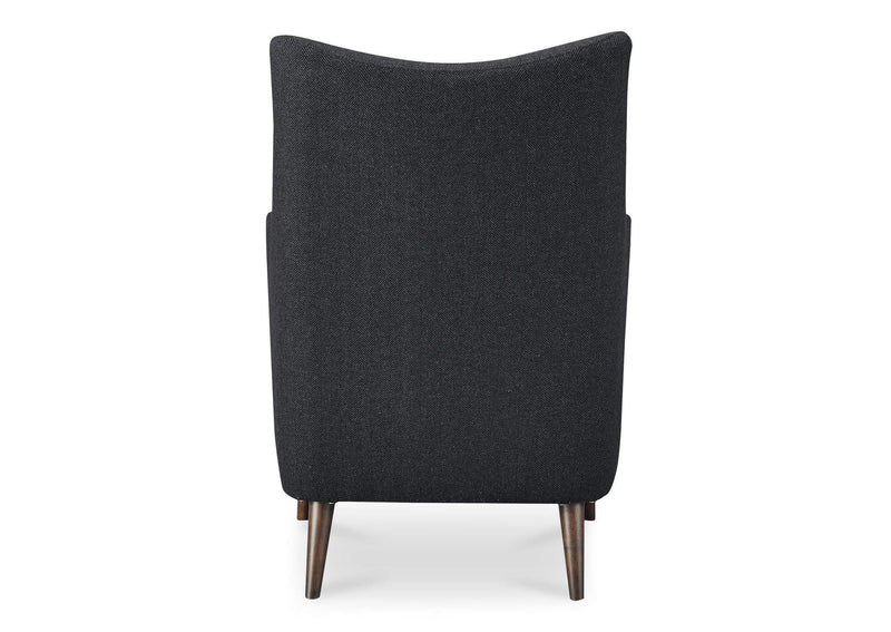 ME-1066-07 Fisher Armchair Wool Blend Charcoal