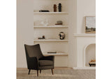 ME-1066-07 Fisher Armchair Wool Blend Charcoal