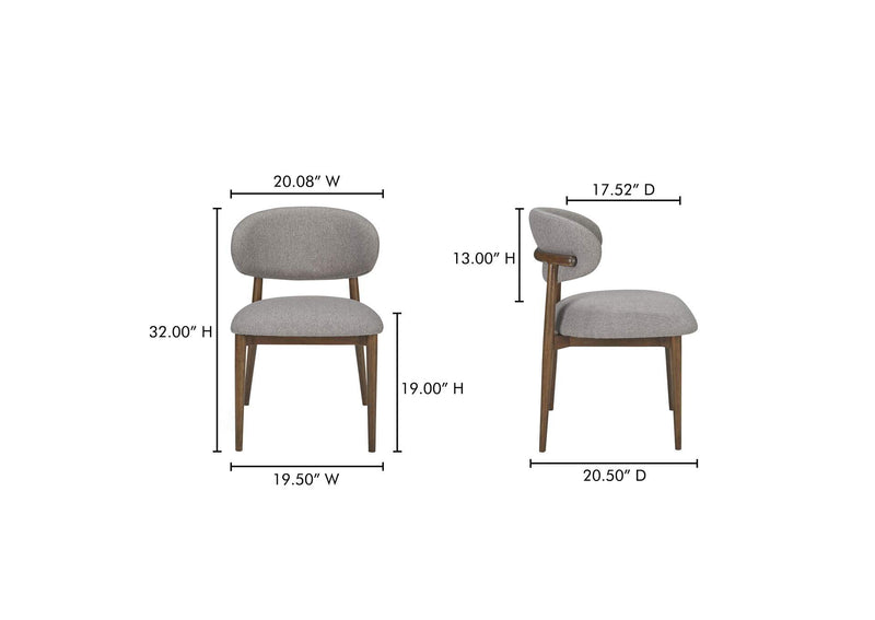 ME-1069-21 Ellie Dining Chair Light Brown