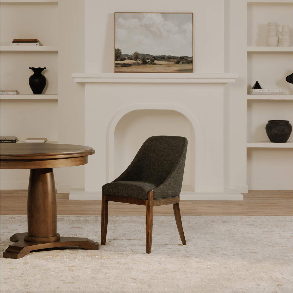 ME-1071-27 Edward Dining Chair Heather Green