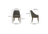 ME-1071-27 Edward Dining Chair Heather Green