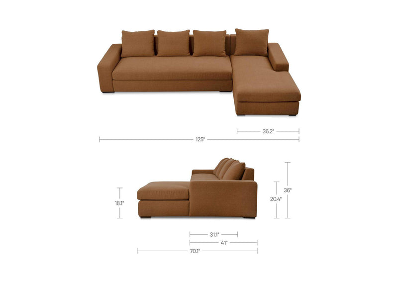 MO-1004-12-L-0 Thomas Left Sectional Rust