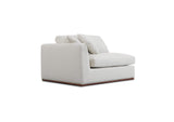 MO-1007-18 Rue Left Arm Facing Chair Off White
