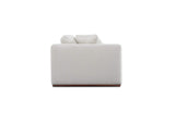 MO-1007-18 Rue Left Arm Facing Chair Off White