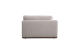 MO-1007-29 Rue Left Arm Facing Chair Flecked Grey