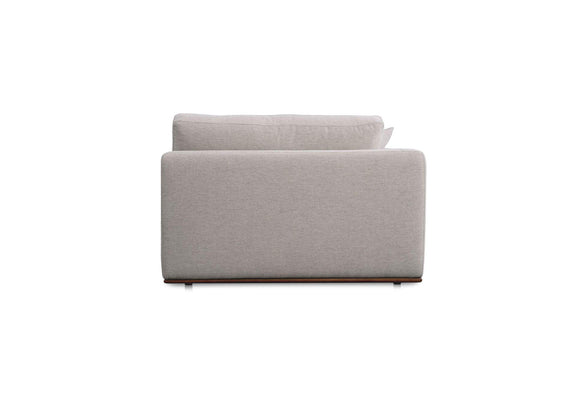 MO-1007-29 Rue Left Arm Facing Chair Flecked Grey