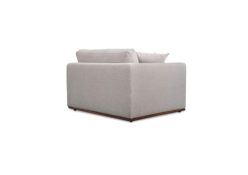 MO-1007-29 Rue Left Arm Facing Chair Flecked Grey