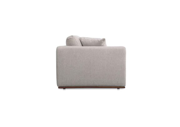 MO-1007-29 Rue Left Arm Facing Chair Flecked Grey