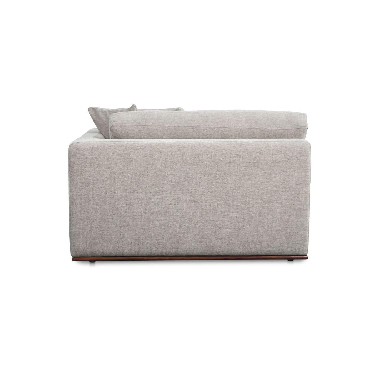 MO-1008-29 Rue Right Arm Facing Chair Flecked Grey