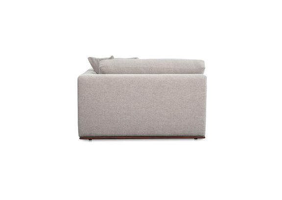 MO-1008-29 Rue Right Arm Facing Chair Flecked Grey