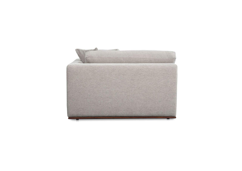 MO-1008-29 Rue Right Arm Facing Chair Flecked Grey