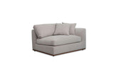 MO-1008-29 Rue Right Arm Facing Chair Flecked Grey