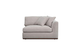 MO-1008-29 Rue Right Arm Facing Chair Flecked Grey