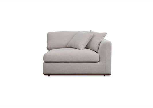 MO-1008-29 Rue Right Arm Facing Chair Flecked Grey