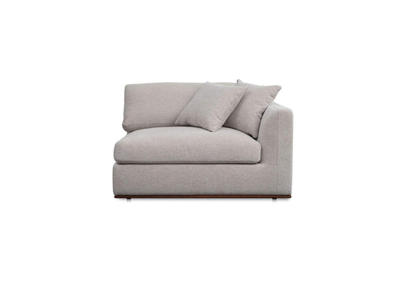 MO-1008-29 Rue Right Arm Facing Chair Flecked Grey