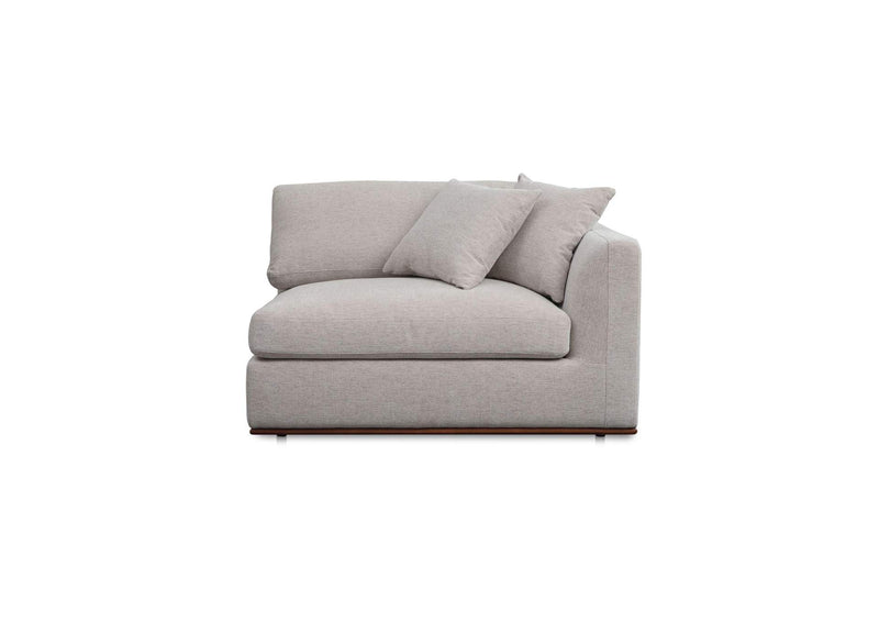 MO-1008-29 Rue Right Arm Facing Chair Flecked Grey