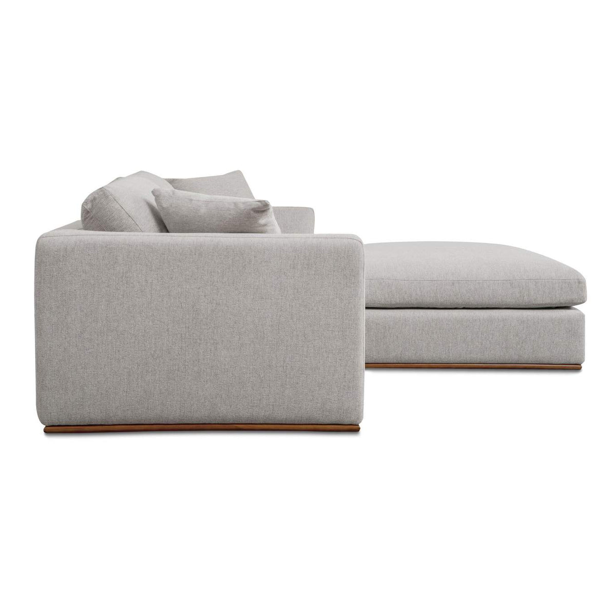 MO-1017-29 Rue Nook Modular Sectional Flecked Grey