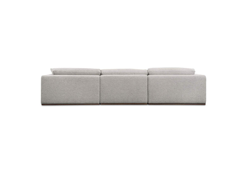 MO-1018-29 Rue Lounge Modular Sectional Flecked Grey