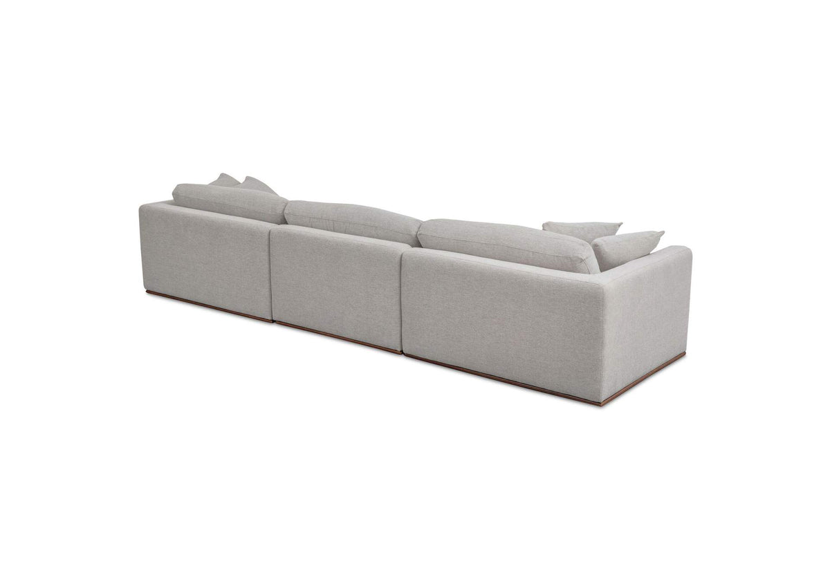 MO-1019-29 Rue Modular Sofa Flecked Grey