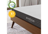 MOD-5346-WHI Aveline 6" Queen Mattress By Modway