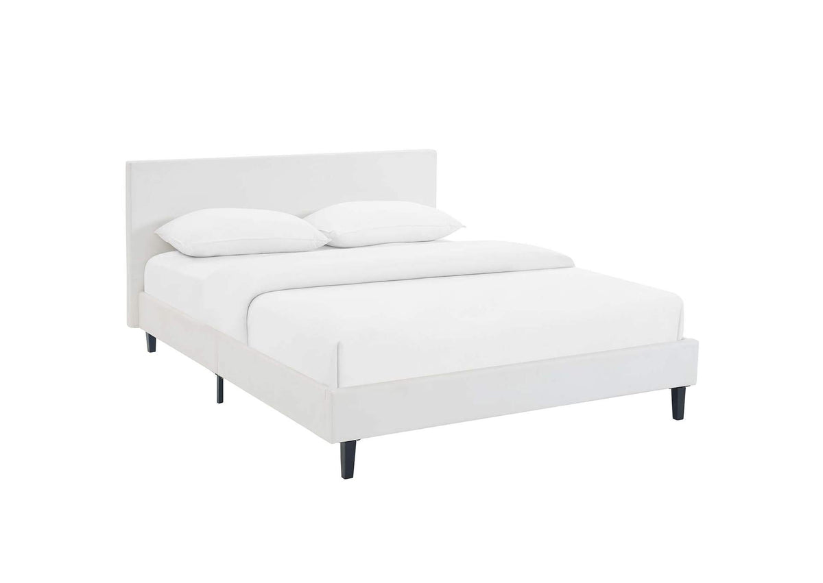 MOD-5417-WHI Anya Full Bed By Modway