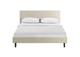 MOD-5420-BEI Anya Fabric Queen Bed By Modway