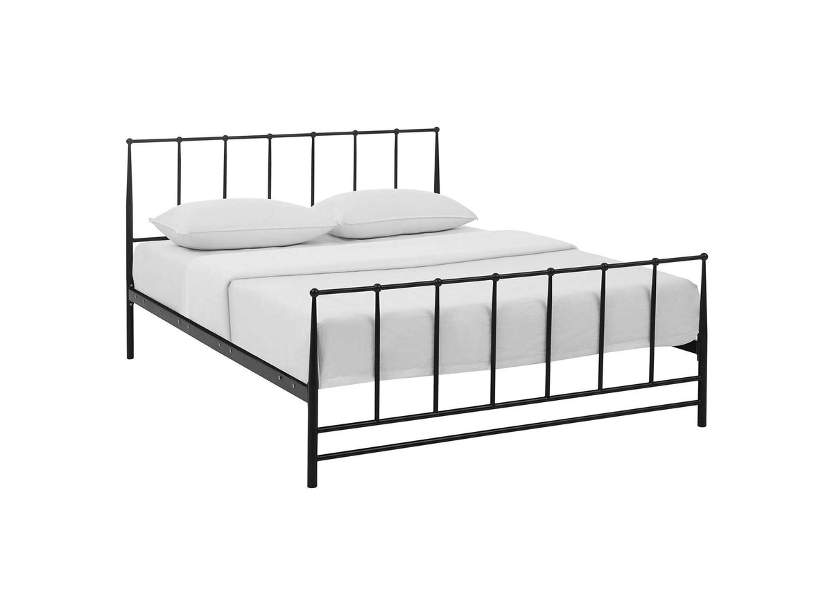 MOD-5482-BRN Estate Queen Bed By Modway