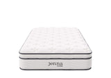 MOD-5768-WHI Jenna 10" Innerspring And Foam Twin Mattress By Modway