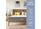 MOD-5779-WHI Kate 8" King Mattress By Modway