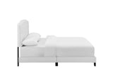 MOD-5991-WHI Amelia Faux Leather Full Bed By Modway