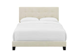 MOD-6000-BEI Amira Upholstered Fabric Full Bed By Modway