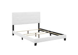 MOD-6000-WHI Amira Upholstered Fabric Full Bed By Modway