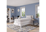 MOD-6082-WHI Jenna 14" Innerspring And Foam Twin Mattress By Modway