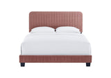 MOD-6332-DUS Celine Channel Tufted Performance Velvet Twin Bed By Modway